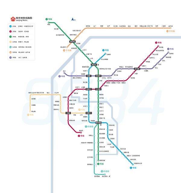南京地鐵最新線路圖概覽，全面解析城市軌道交通發(fā)展脈絡